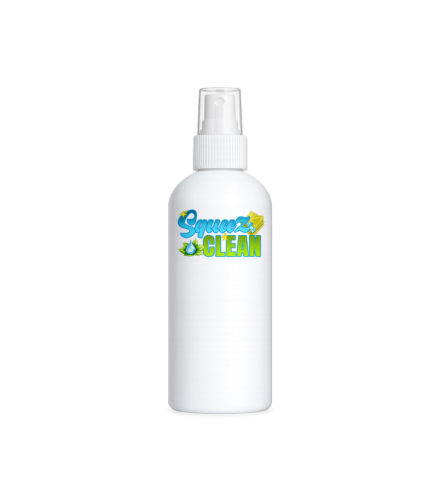 Squeez Clean 4 oz Finger Pump Bottle – Travel Size (Empty)